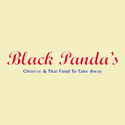 Black Panda Hunslet logo.